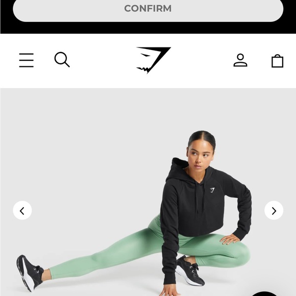 TRAINING CROPPED HOODIE - Picture 5 of 9